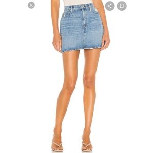 Hudson Viper mini jeans skirt size 26
